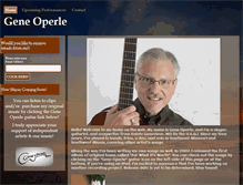 Tablet Screenshot of geneoperlemusic.com